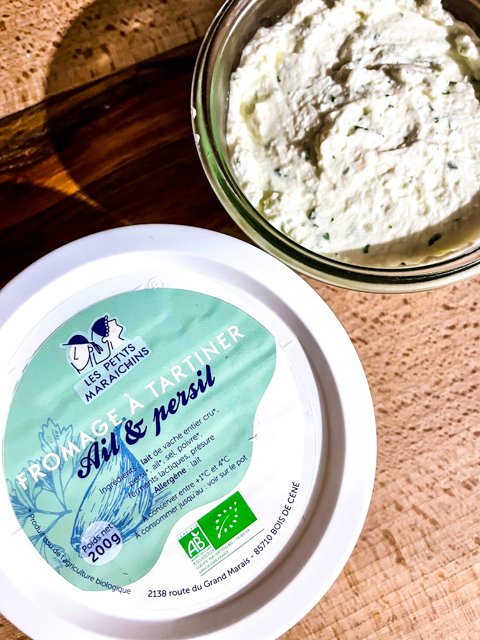 Fromage à tartiner aux herbes / kg