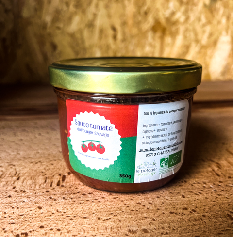 Sauce Tomate - Potager Sauvage