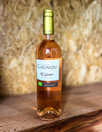 Vin rosé Grinou Bio