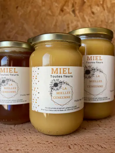 Miel toutes fleurs été - La Miellée cénéenne